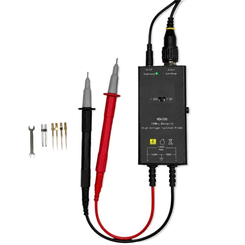 Für aktive Hochspannungs-Diffe – High Voltage Differential Probe 100Mhz 1300V Bewertung und Preis