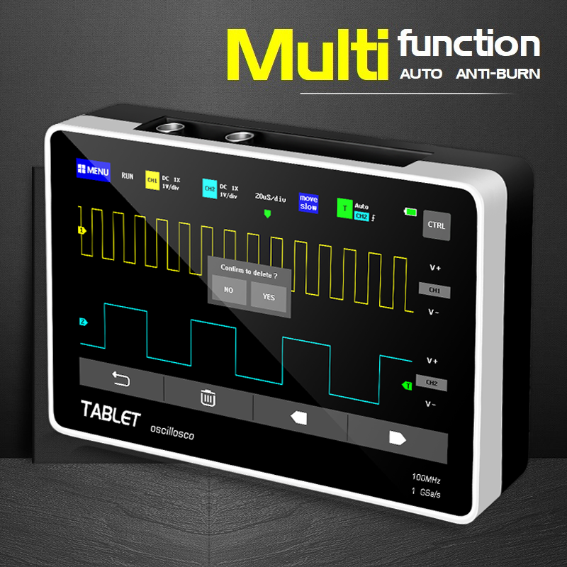 FNIRSI 1013D Dual-Channel-Tabl – Handheld Tablet Oscilloscope Touchscreen 100Mhz Bewertung und Preis
