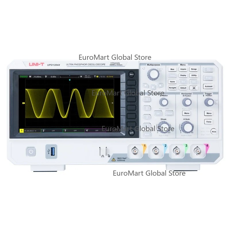 UPO1104X 100MHz Digitales Oszi – Digital Storage Oscilloscope 4 Channel 100Mhz Bewertung und Preis
